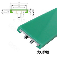 Super Protective Conveyor Big C Fence | High Security | Easy Installation and Adjustment | Customized Solutions | Long Lasting Designs