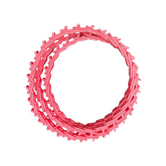 Adjustable PU linkage v-belt timing belt for power drives in retail and printing industries is made of durable PU