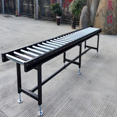 Industrial-grade workbench for heavy-duty roller conveyor production line efficient processing