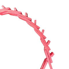 Adjustable PU linkage v-belt timing belt for power drives in retail and printing industries is made of durable PU