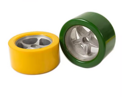 4-inch PU coated wheels