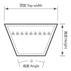 Power Triangle Belt Type D | Heavy Duty Machinery Transmission | High Load Power Belts | Professional Grade Performance Guarantee