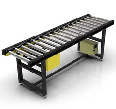 Industrial-grade workbench for heavy-duty roller conveyor production line efficient processing