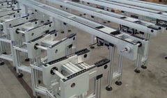 Double Speed Chain Conveyor Pallet Conveyor with Customized speed adjustable