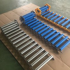 Custom Plastic/Steel Roll Up Ladder Carpet Roller Conveyor