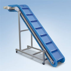 Inclined PVC conveyor belt for Food